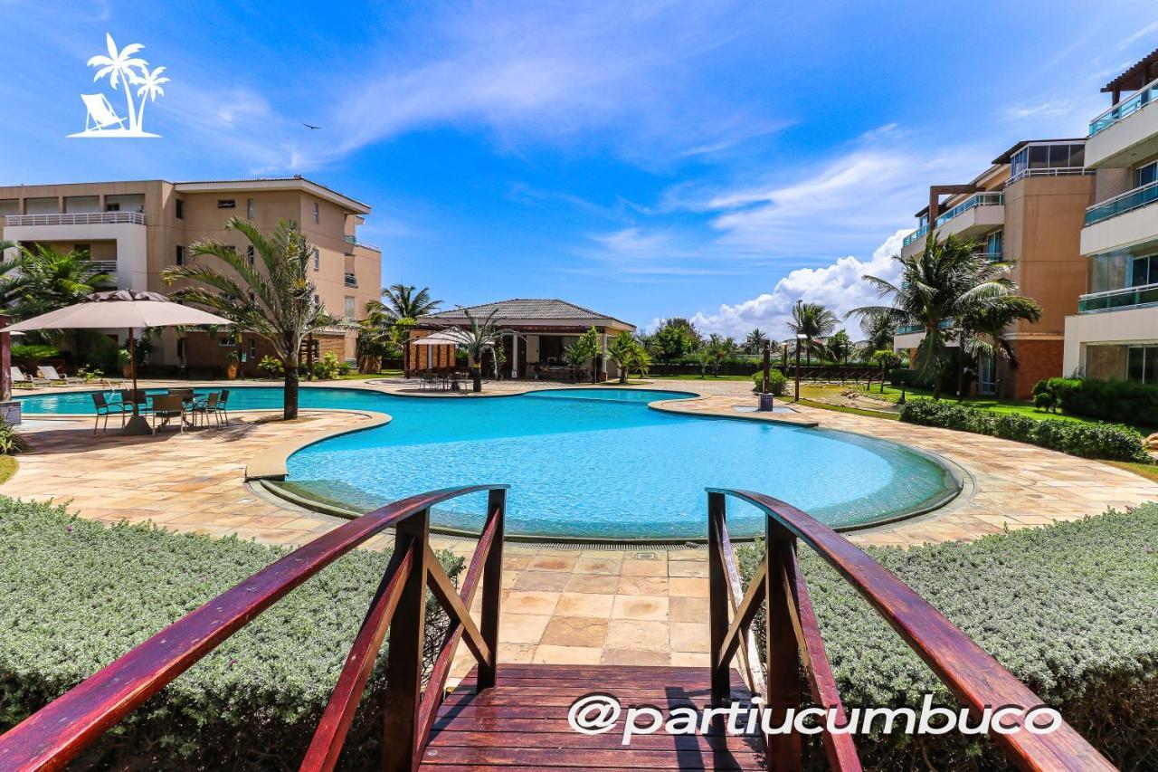 Apartamento Cumbuco Frente Mar 302 Apartment Bagian luar foto