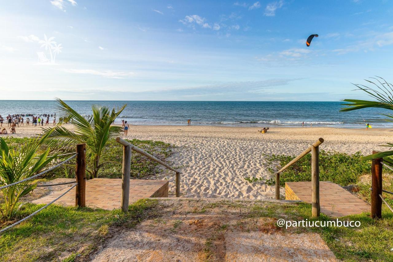 Apartamento Cumbuco Frente Mar 302 Apartment Bagian luar foto