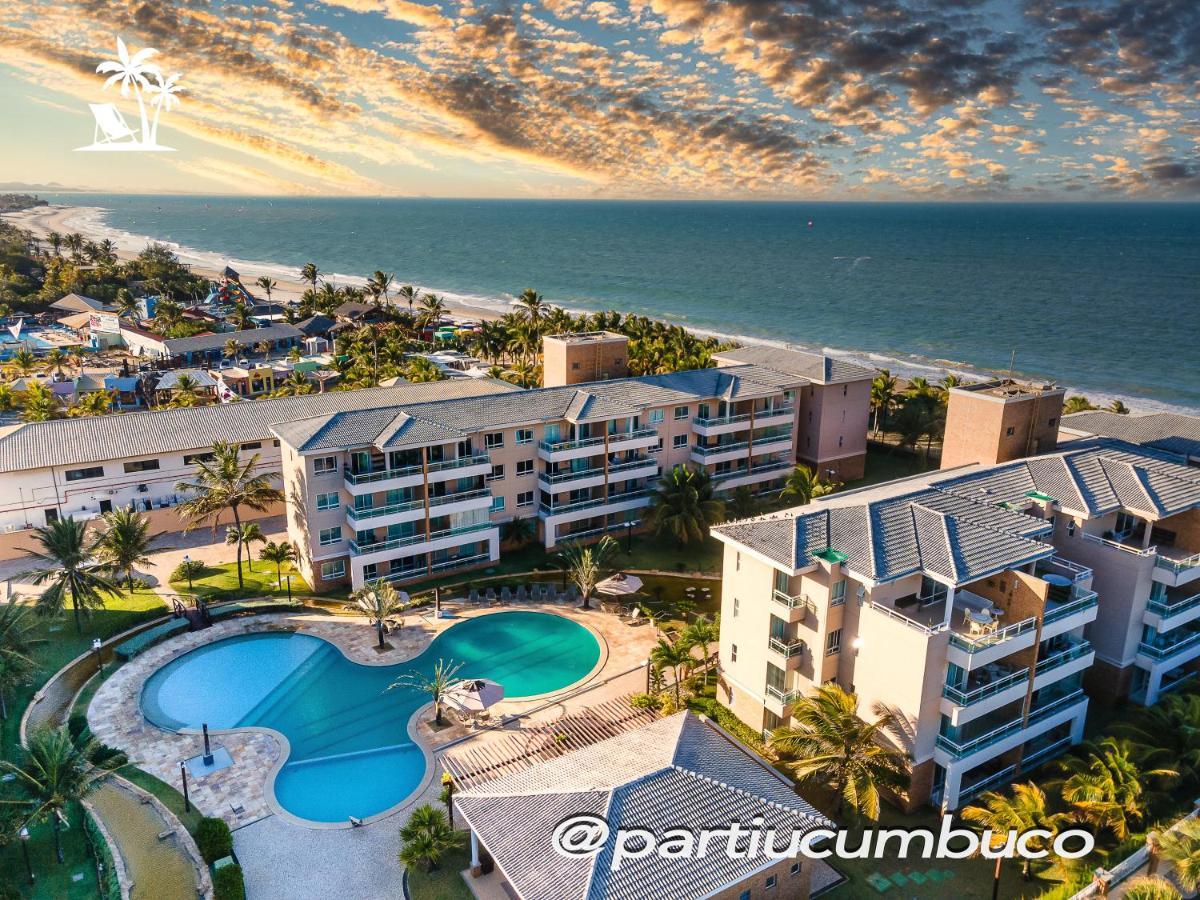 Apartamento Cumbuco Frente Mar 302 Apartment Bagian luar foto